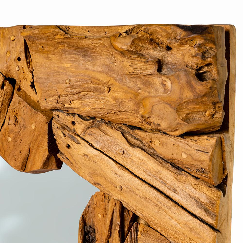 Echoing Elegance Wall Mirror