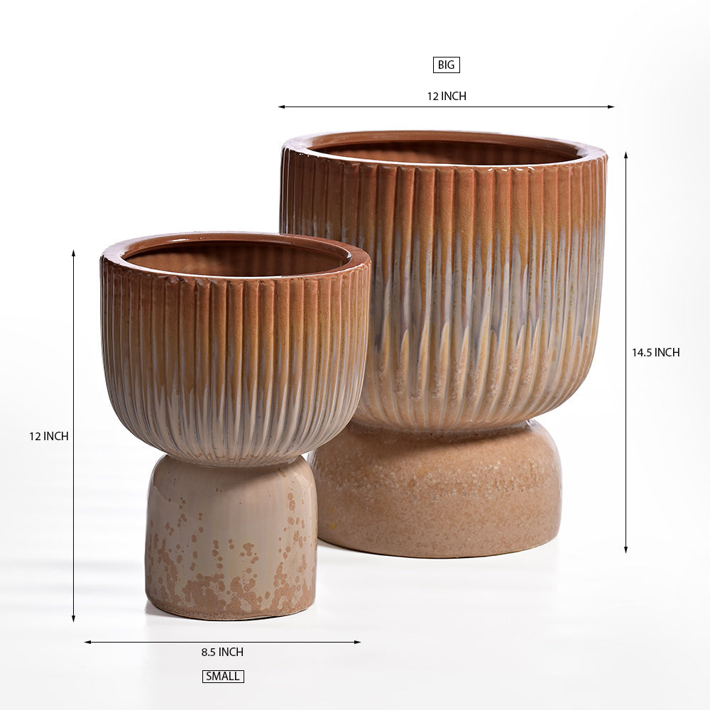 Birch Haven & Cedar Glen Ceramic Pot