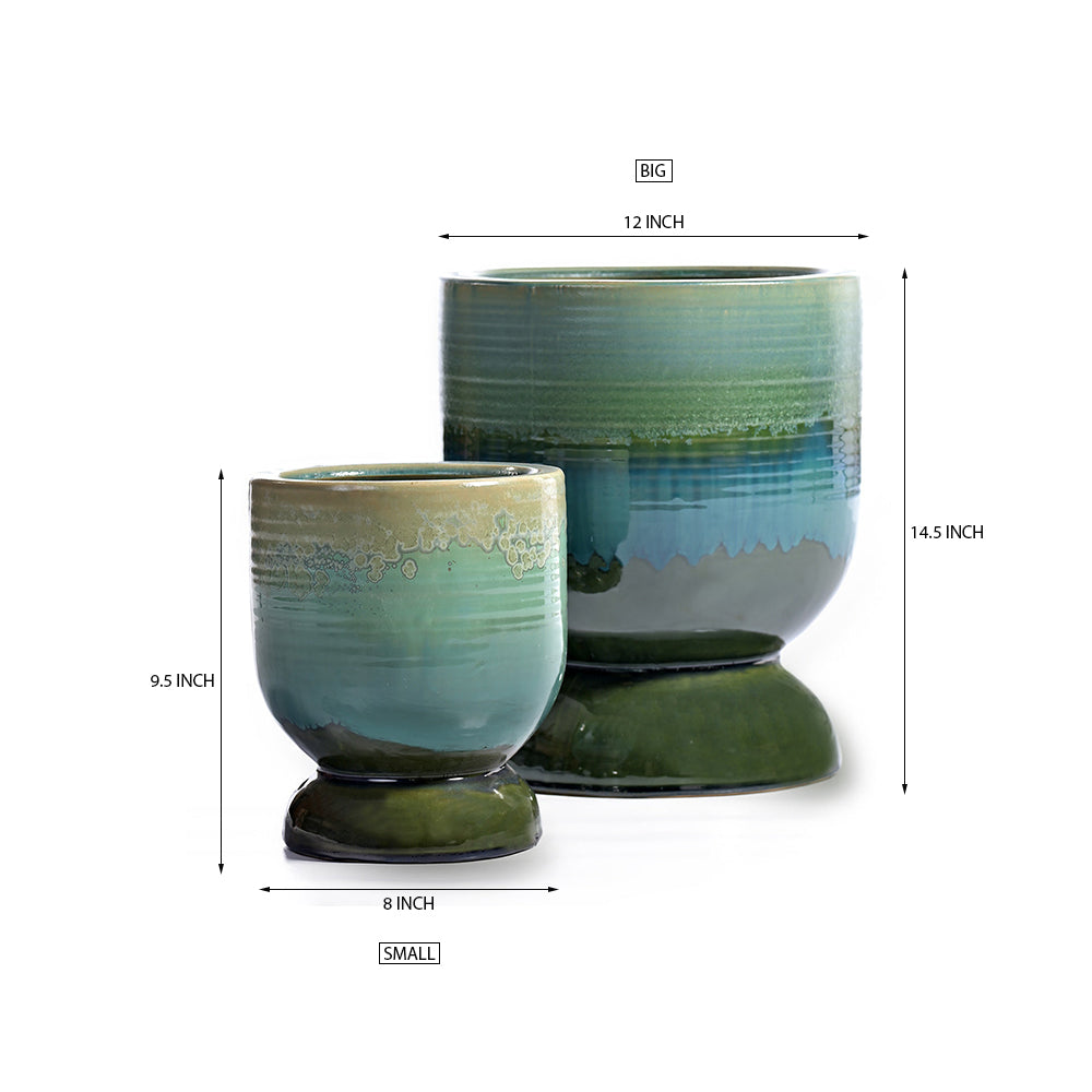 Dove Tail & Elm Elite Ceramic Pot