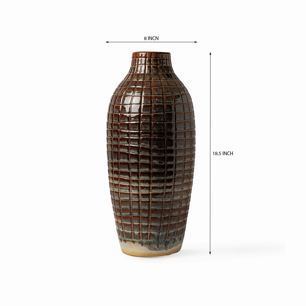 Fern Fantasy Ceramic Vase