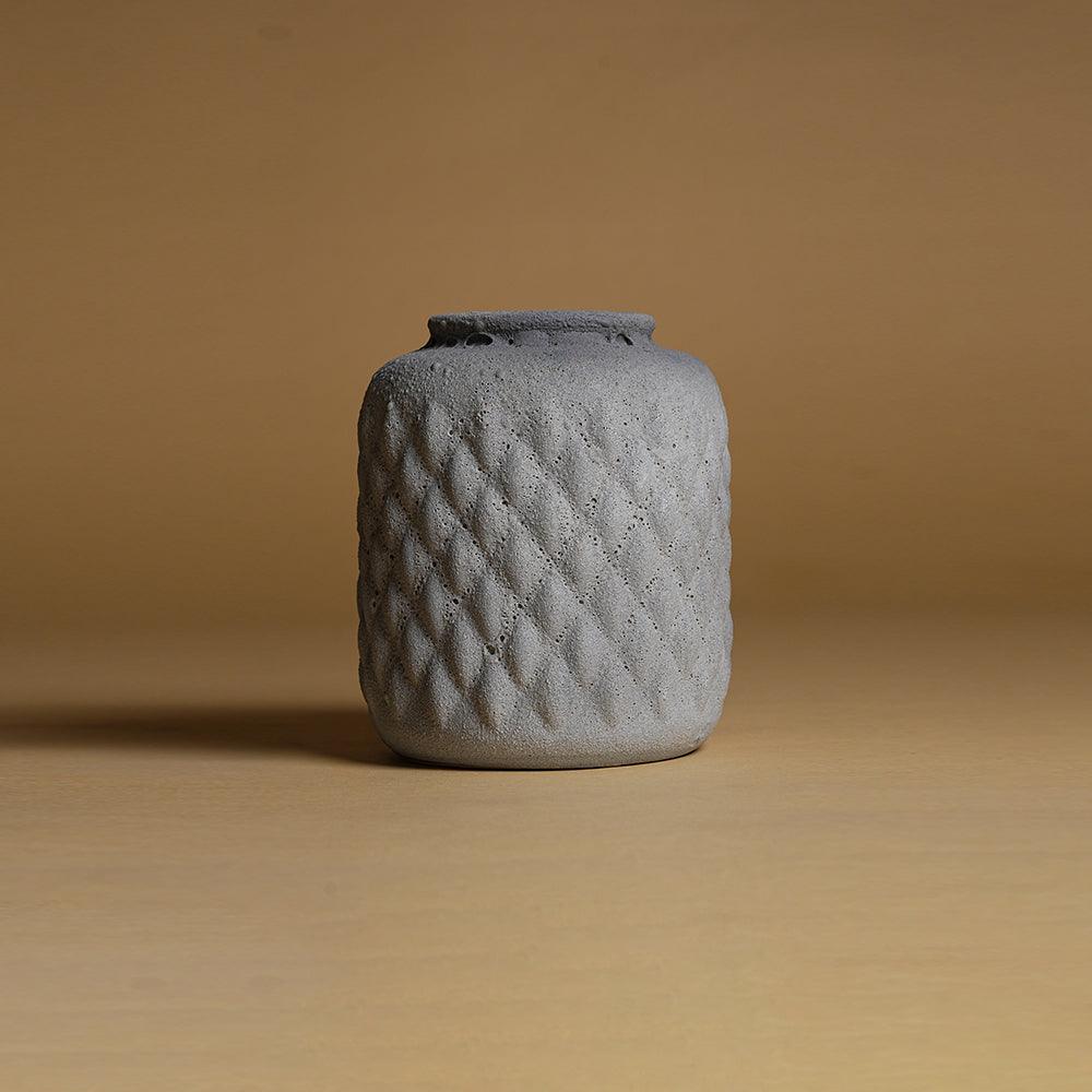 Oak Opulence Ceramic Vase