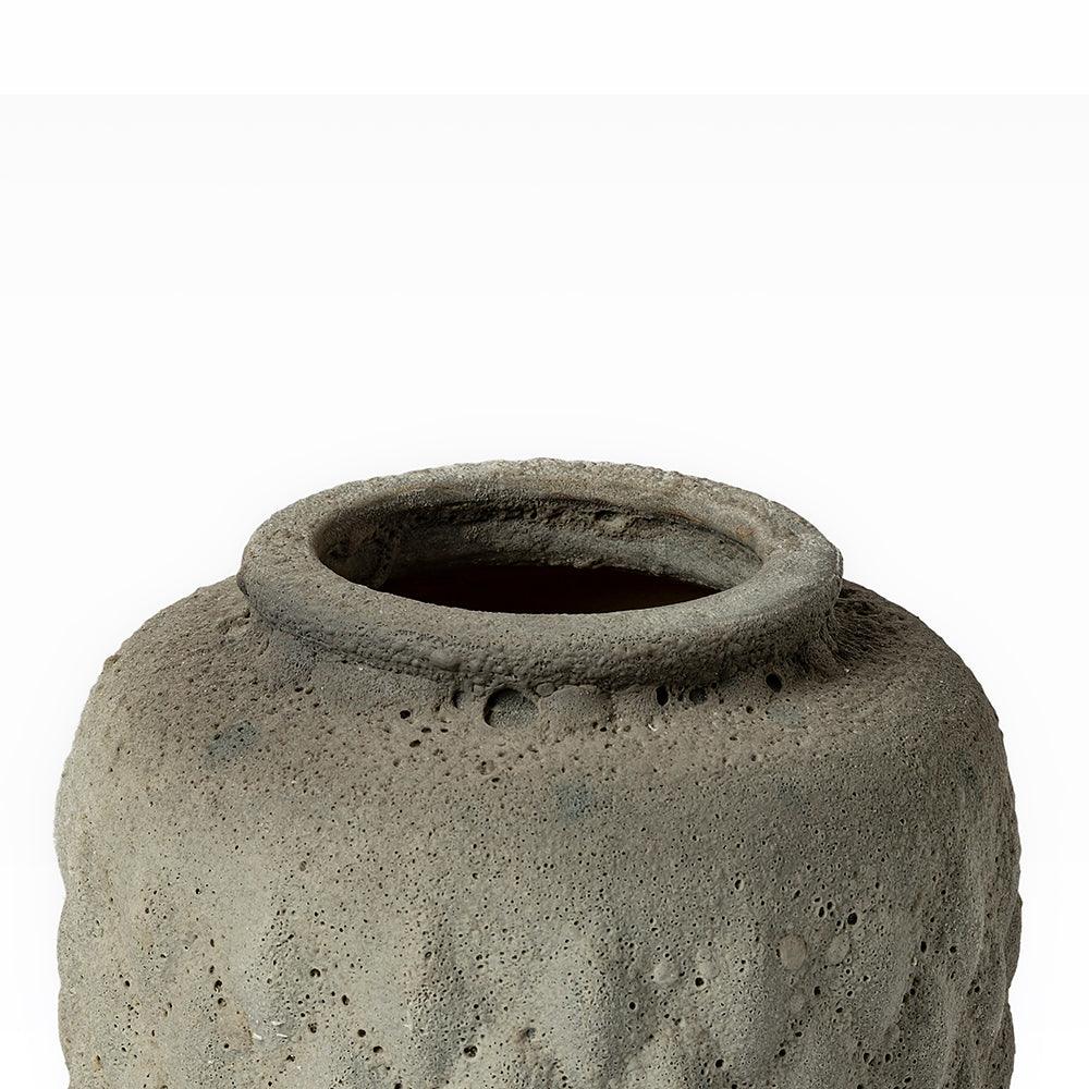 Oak Opulence Ceramic Vase