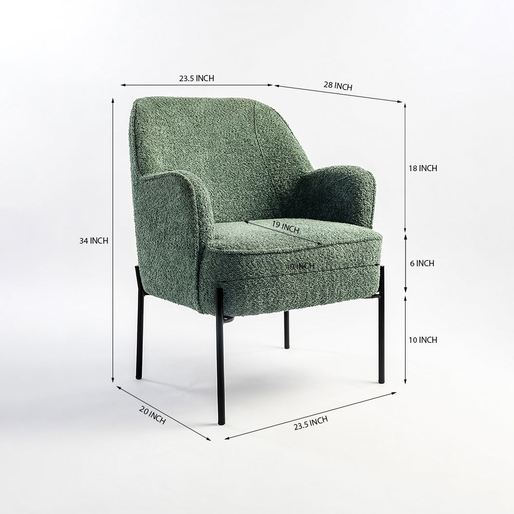Ironveil Cotton Armchair