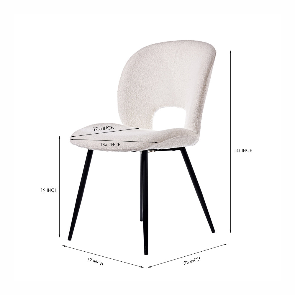 Ivoces Cotton Dining Chair