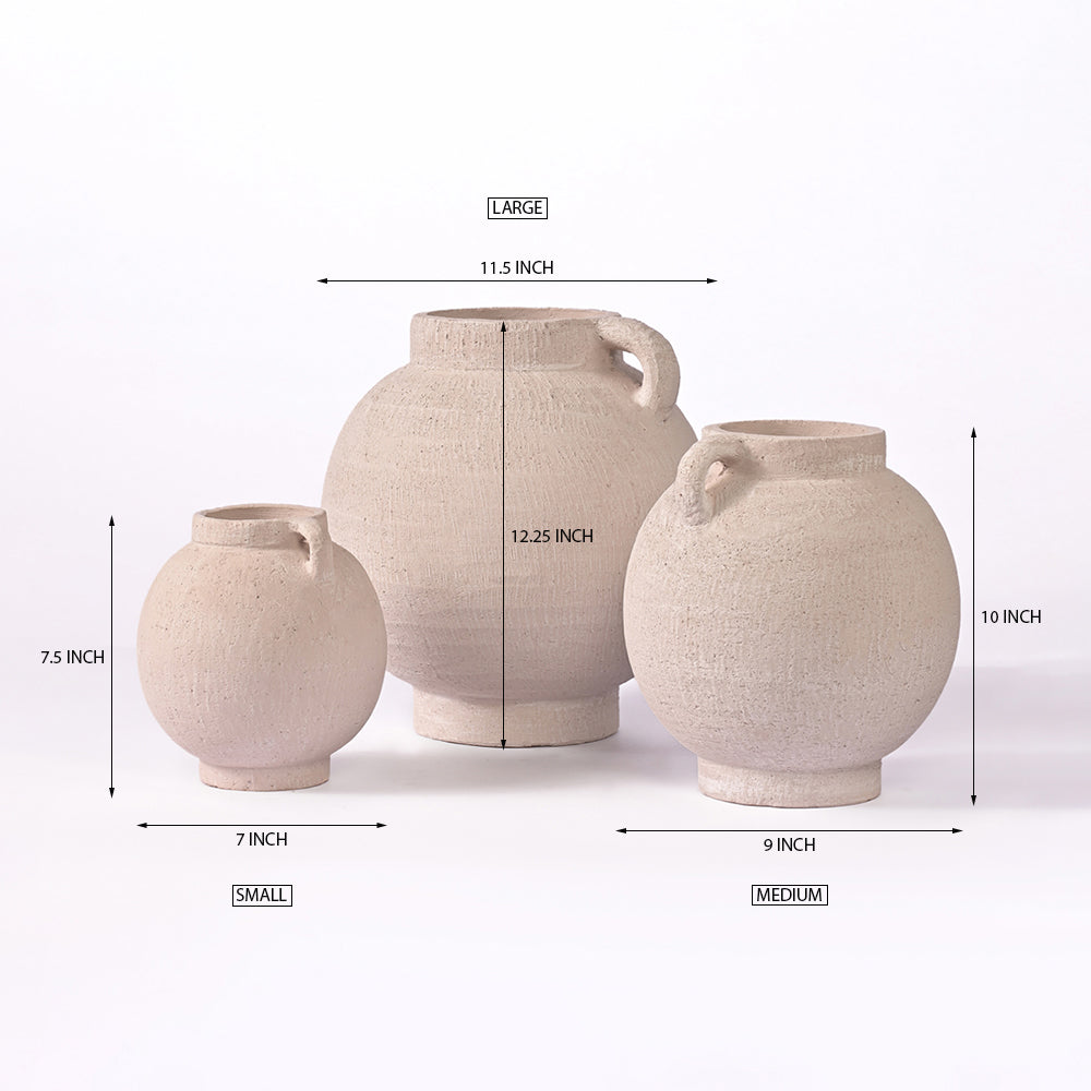 Rose Cherry Terracotta Pot