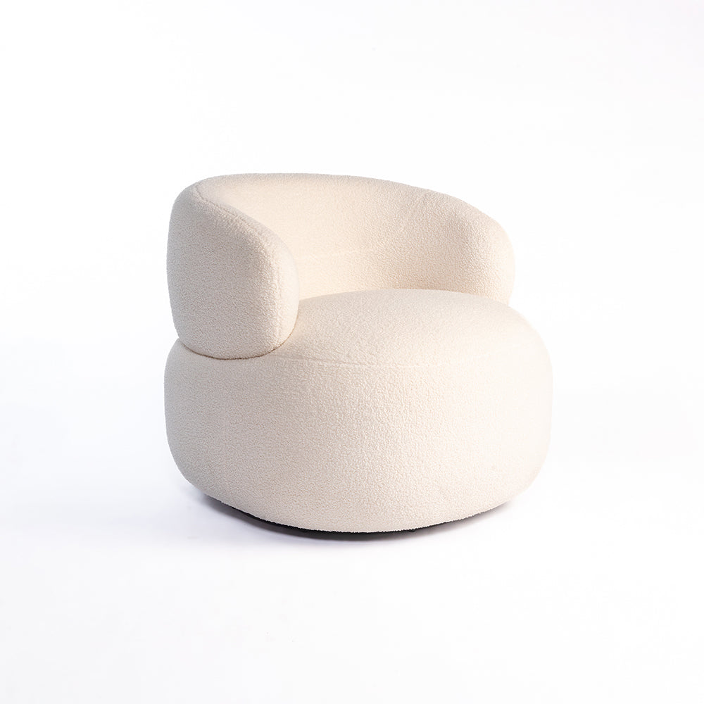 Marshmallow Dew Cotton Sofa- Iron