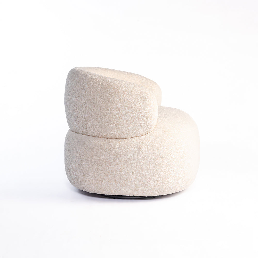 Marshmallow Dew Cotton Sofa- Iron