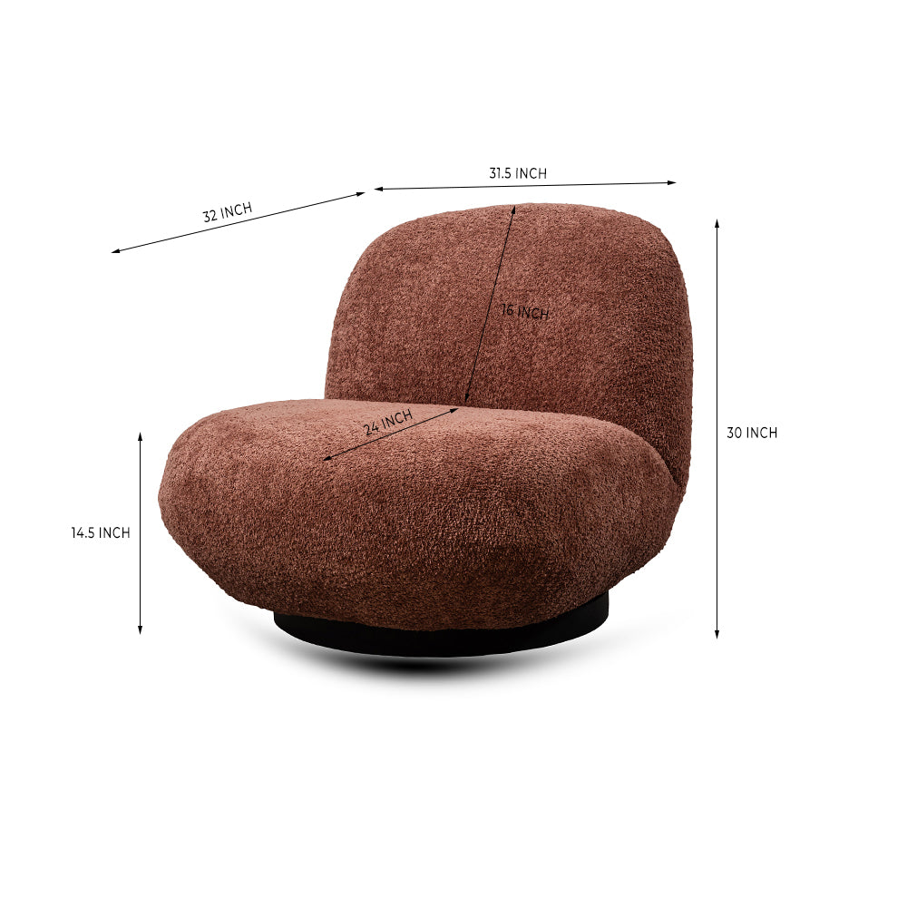 Eden End Swivel Sofa