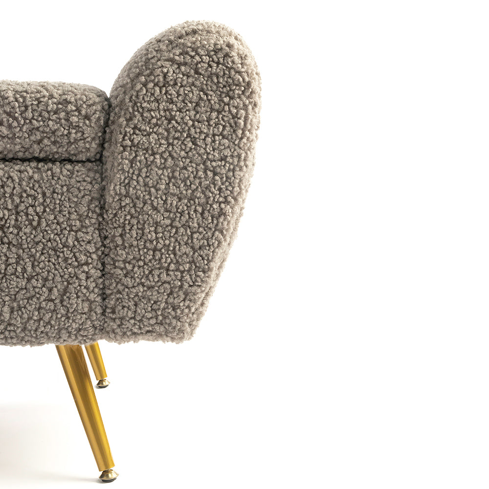 Barcarolle Cotton Fabric Bench