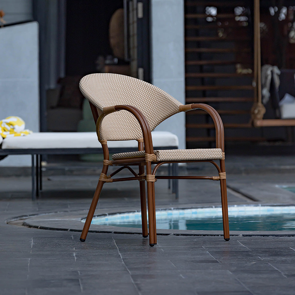 Luxe Aluminium Outdoor Chair