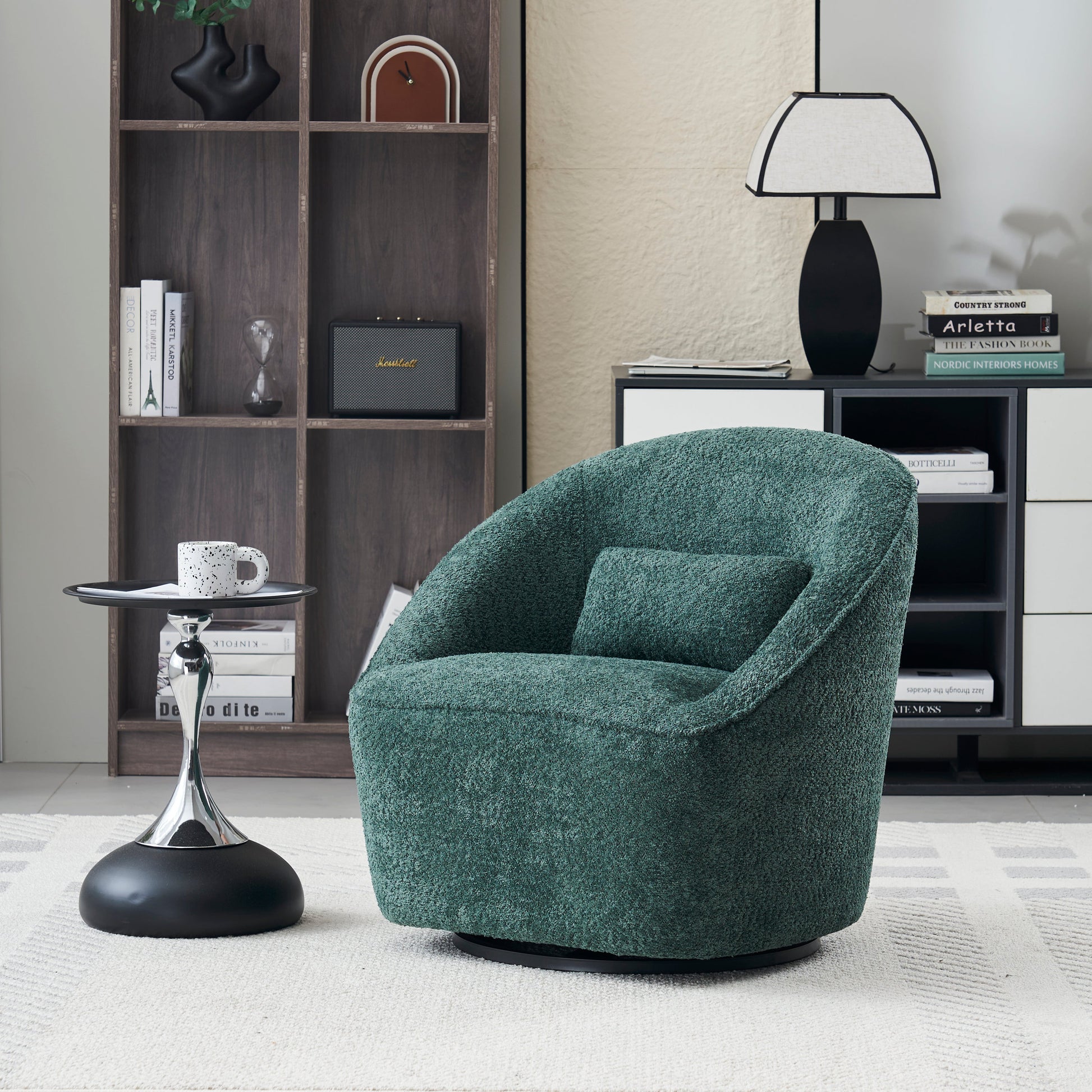 Cotton Emerald Chair