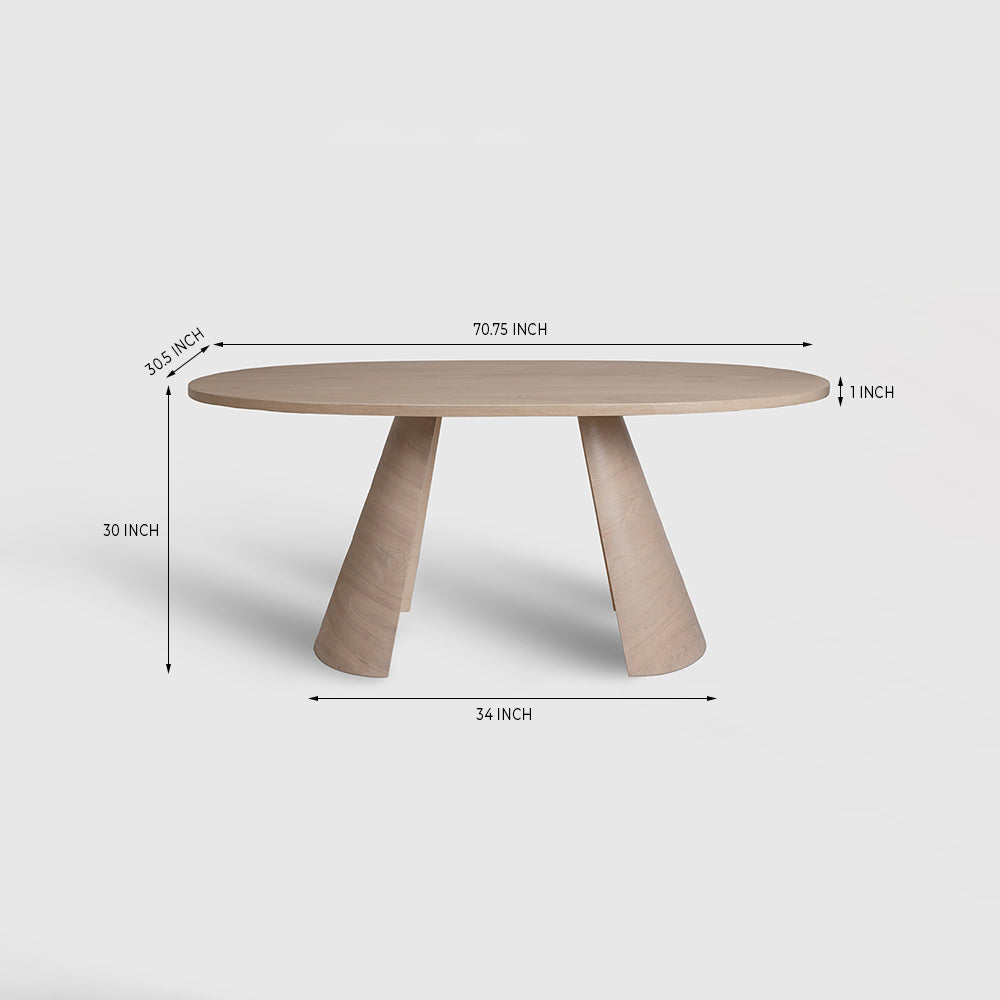 Andrew Hughes 6 Seater Dining Table