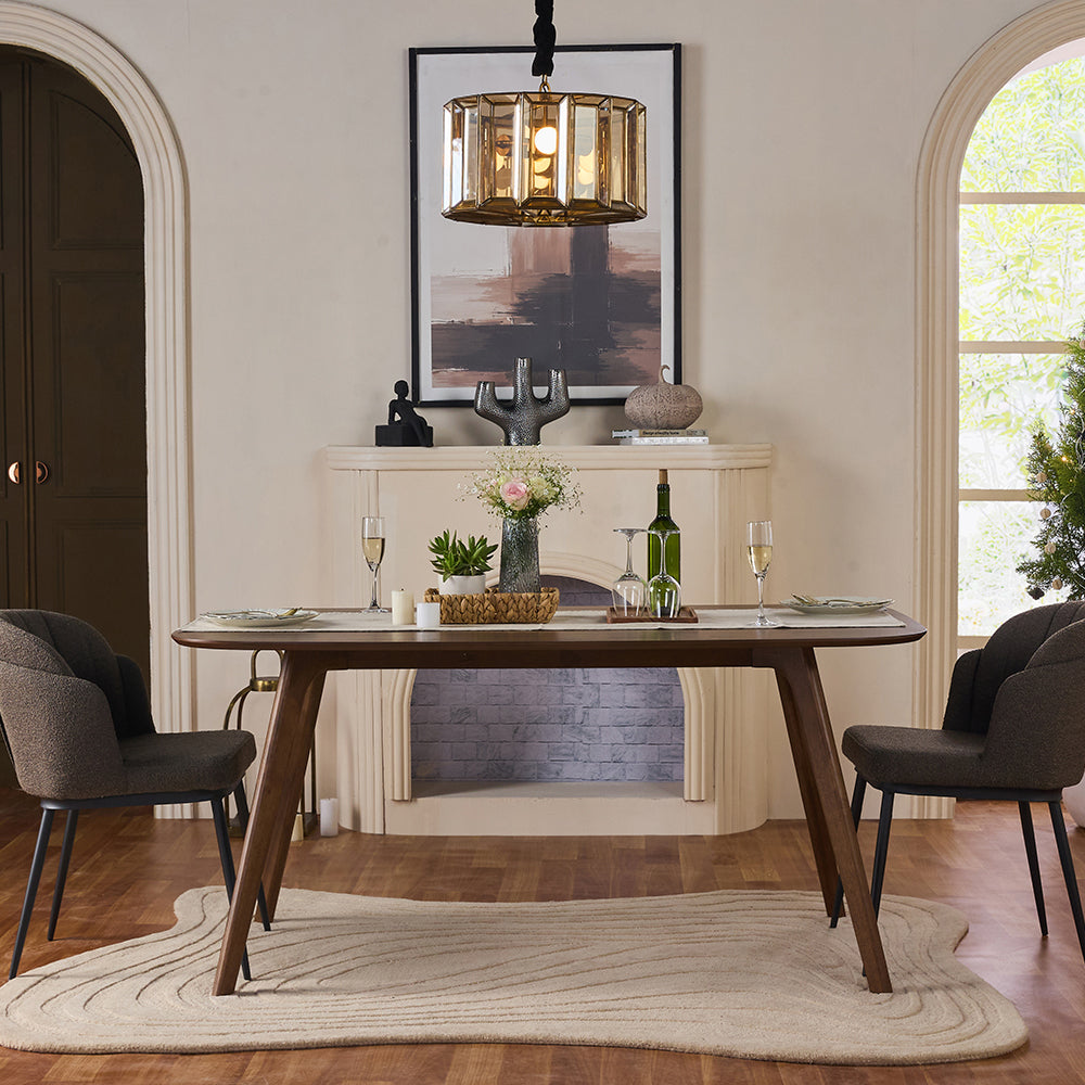 Breeze Cane 6 Seater Dining Table