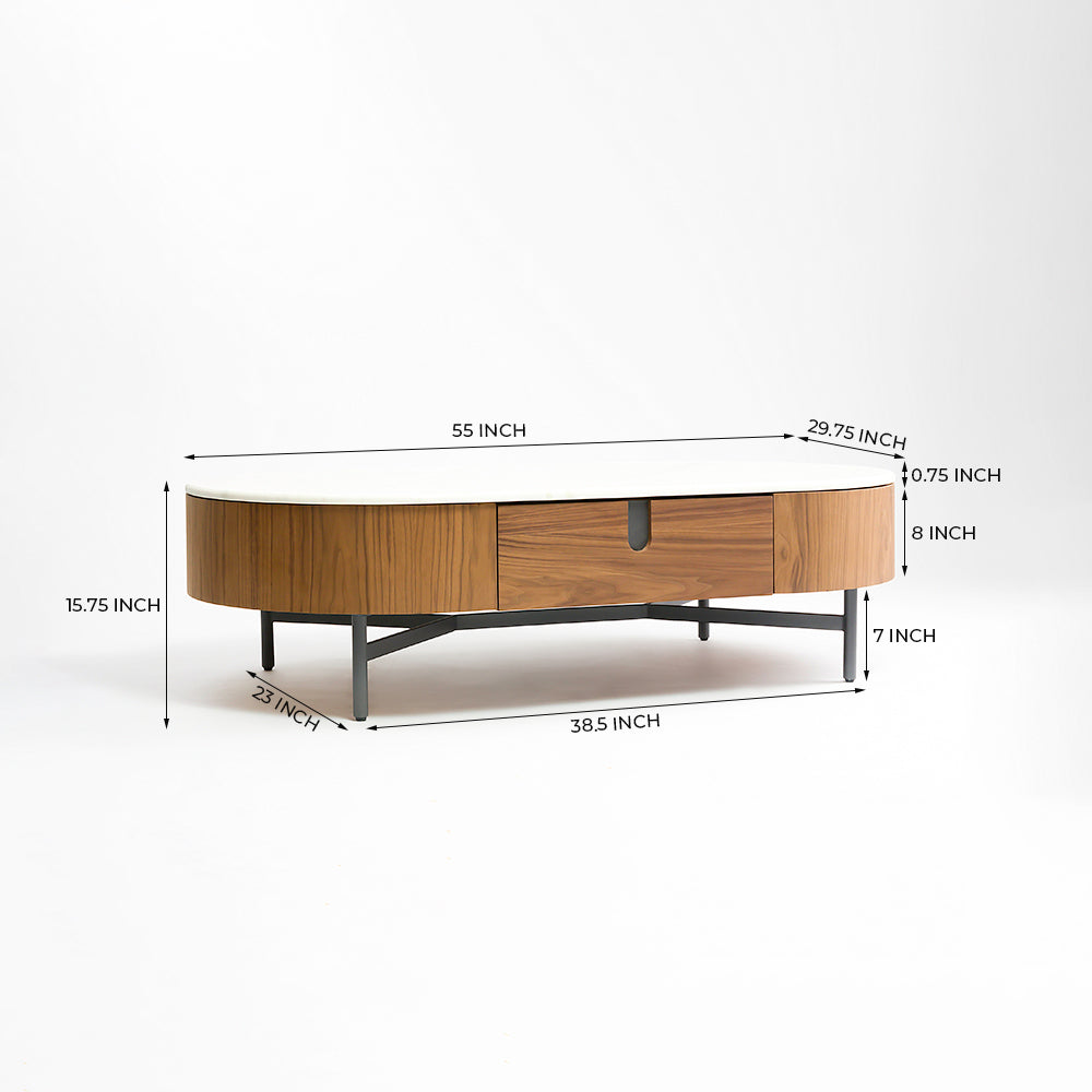 Clevora Edge Coffee Table