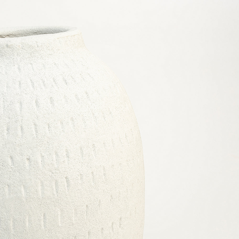 Kinks Terracotta Vase Set of 2