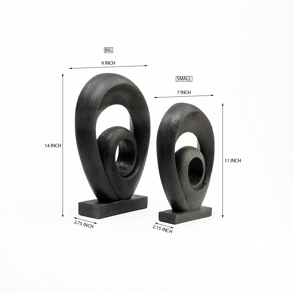 Sienna Polyresin Sculpture