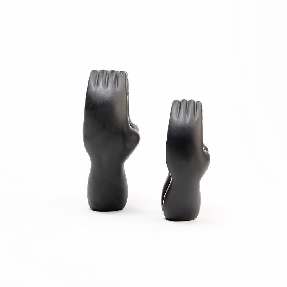 Heart in Hand Polyresin Sculpture