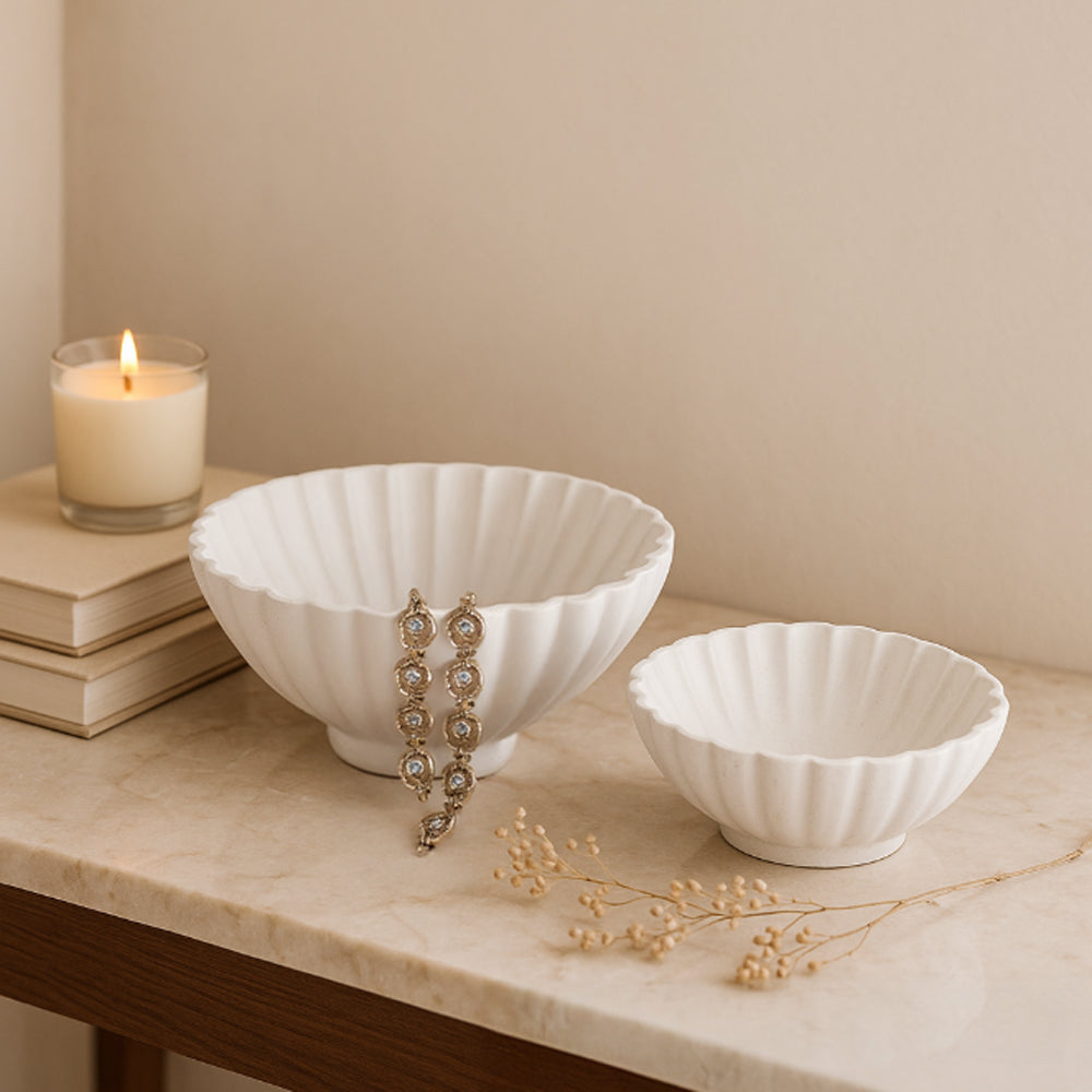 Coral Drift Terracotta Bowl