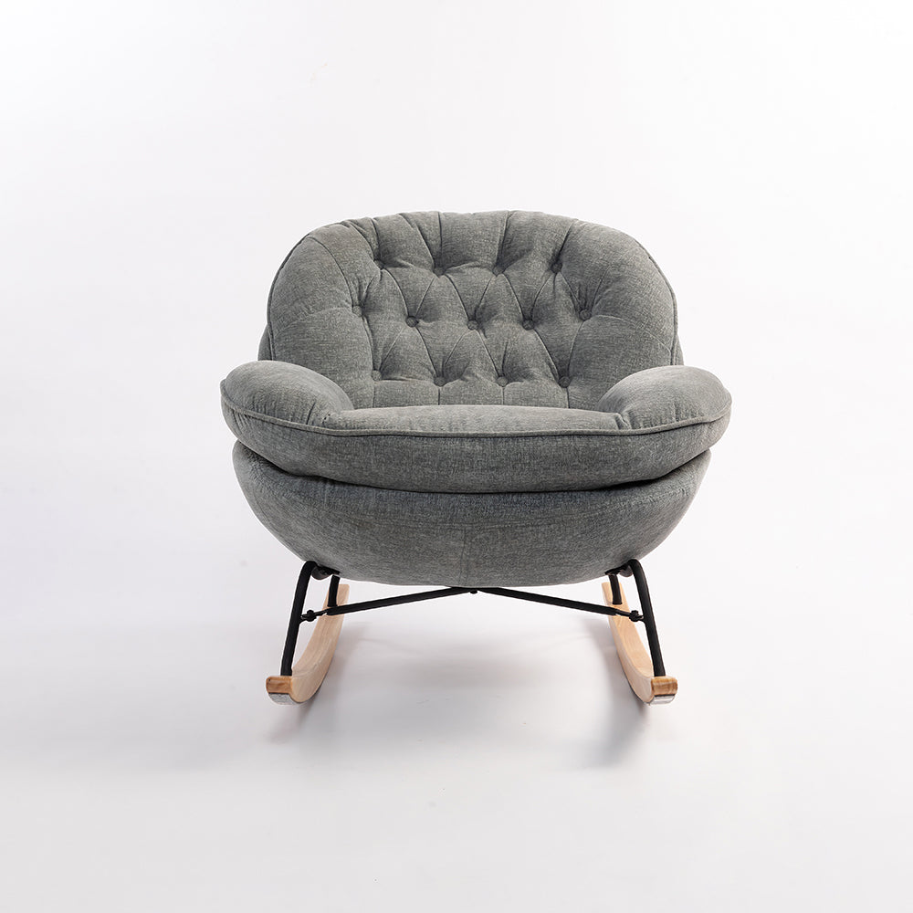 Knack Cotton Rocking Chair