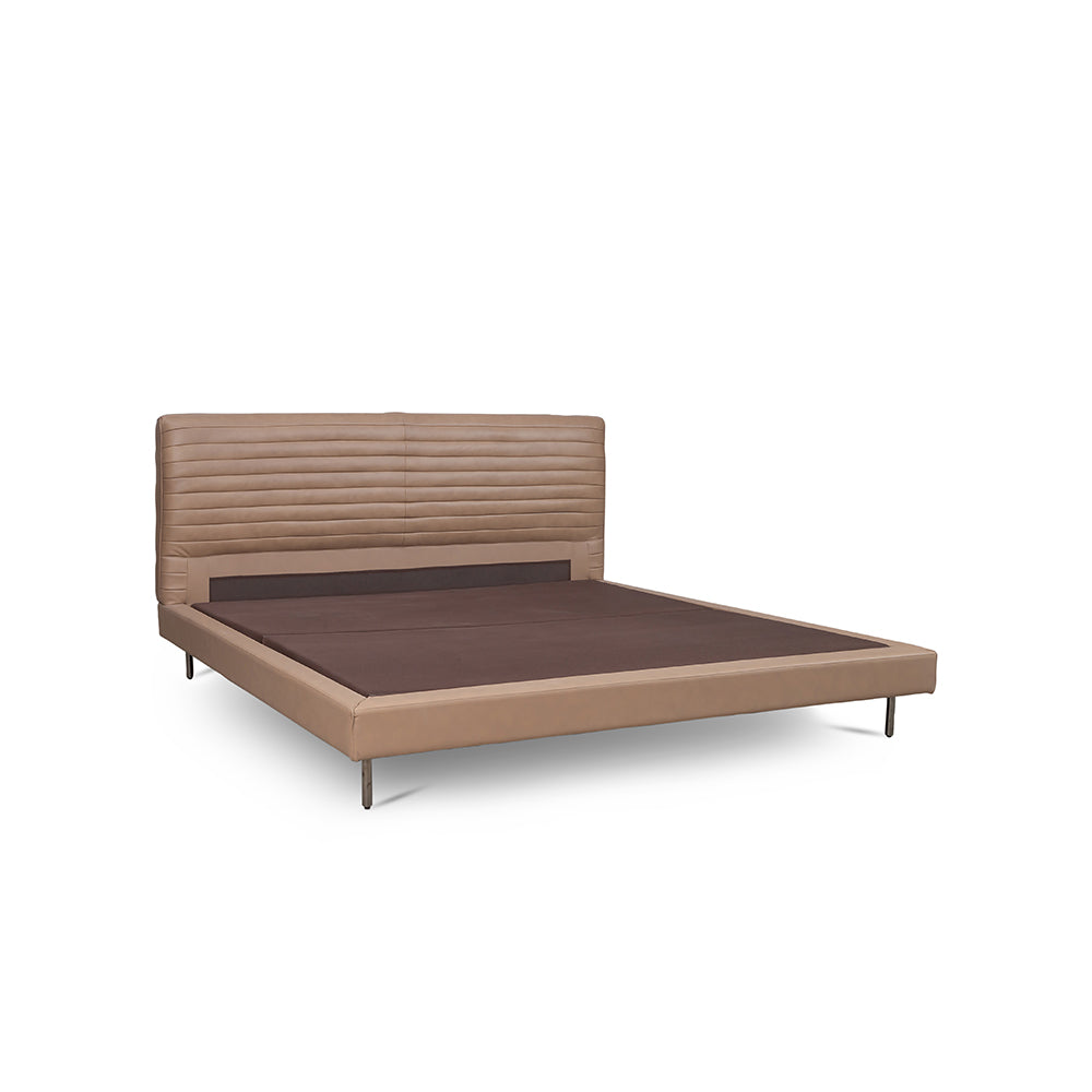 Sable Leather Bed