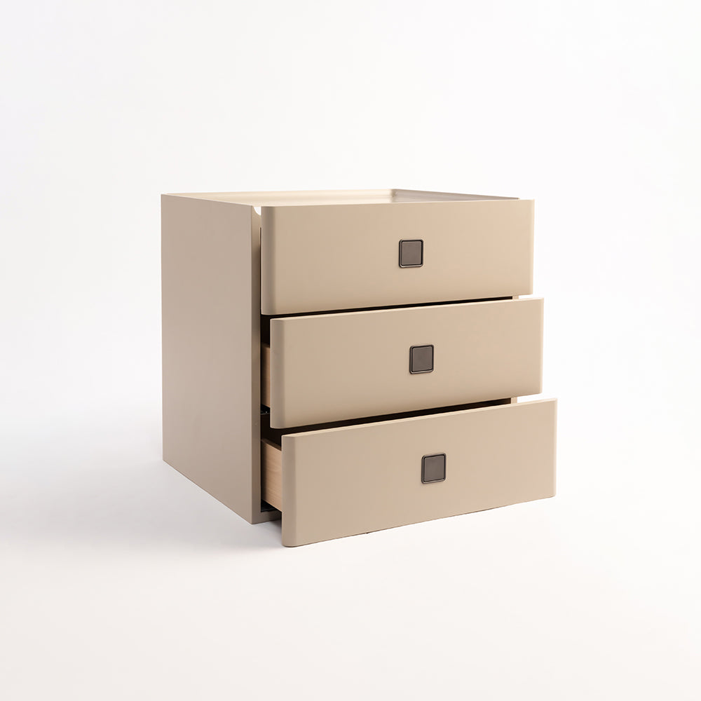 Fawn Ivory Bedside Table