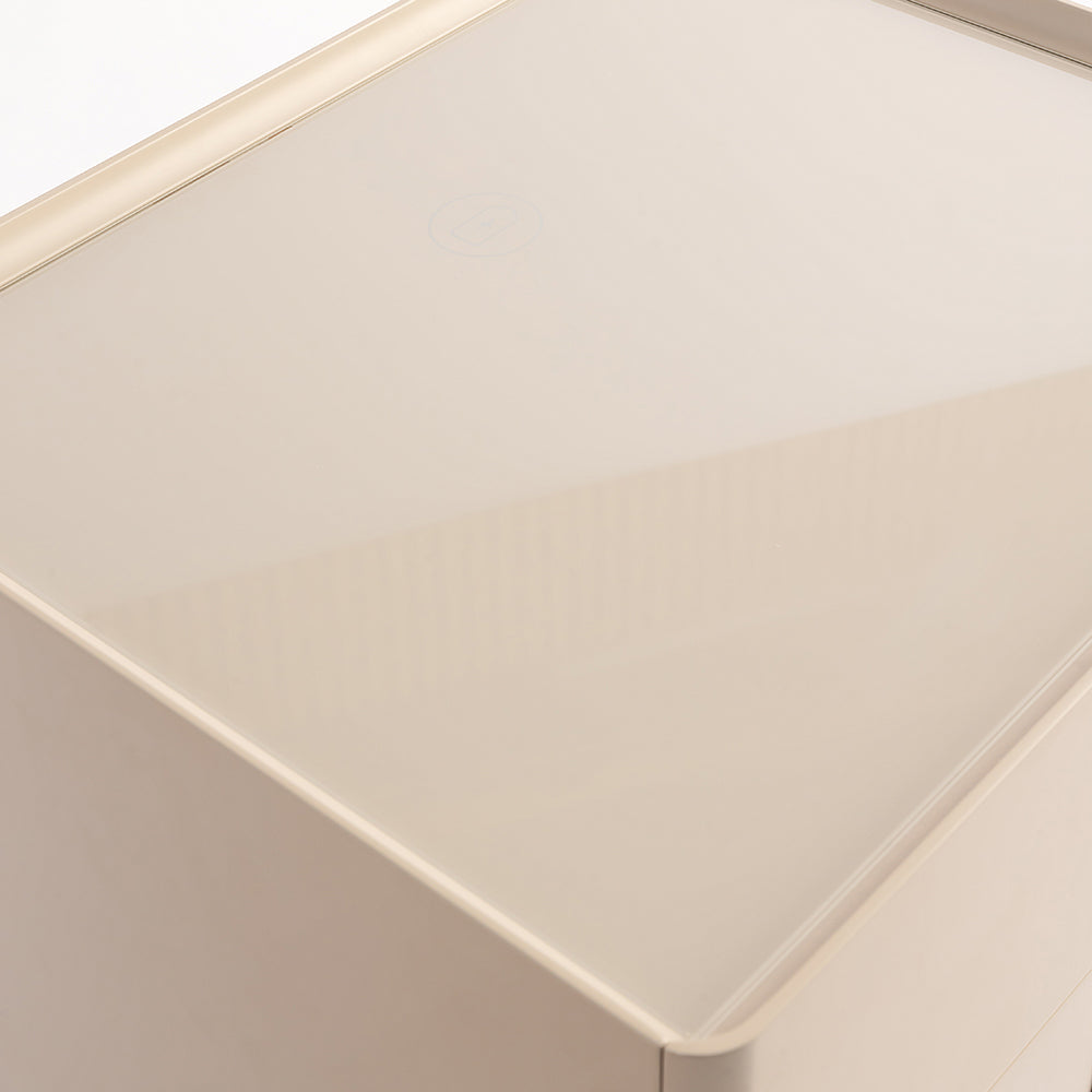 Fawn Ivory Bedside Table