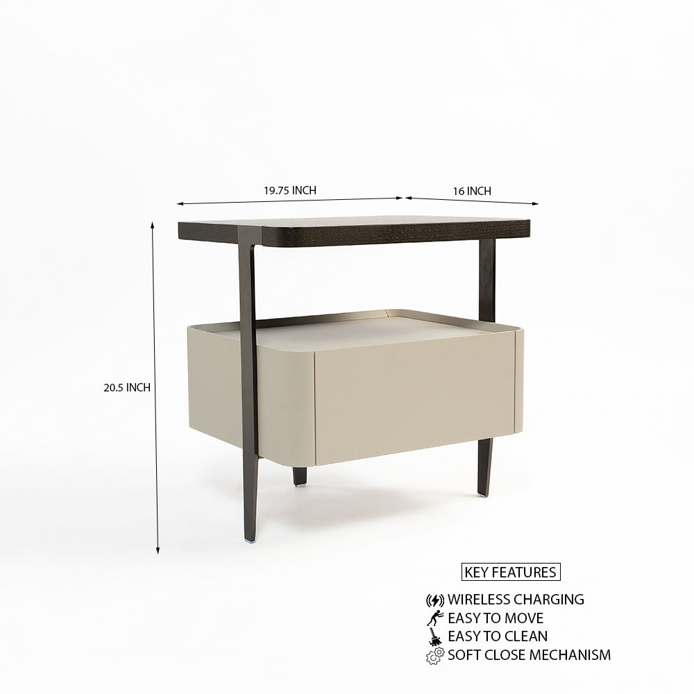Simplesyn  Besdside Table