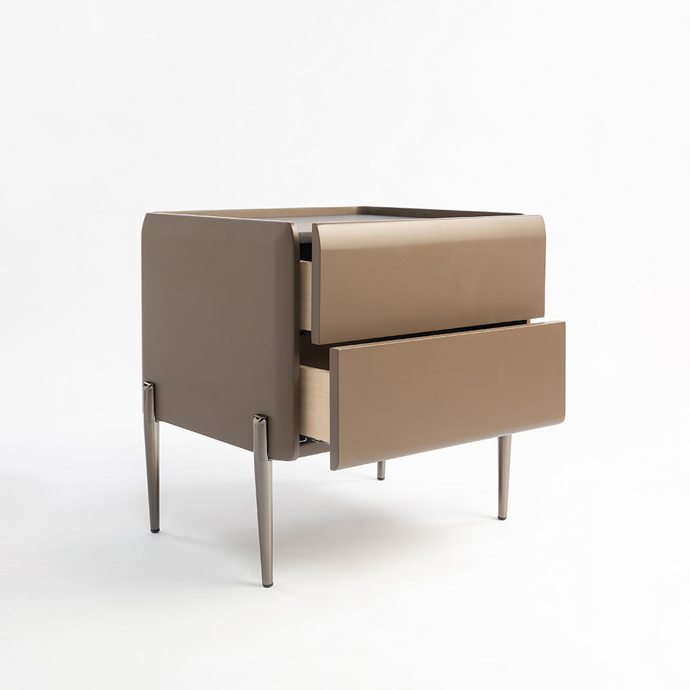 Bronze Luxe  Bedside Table