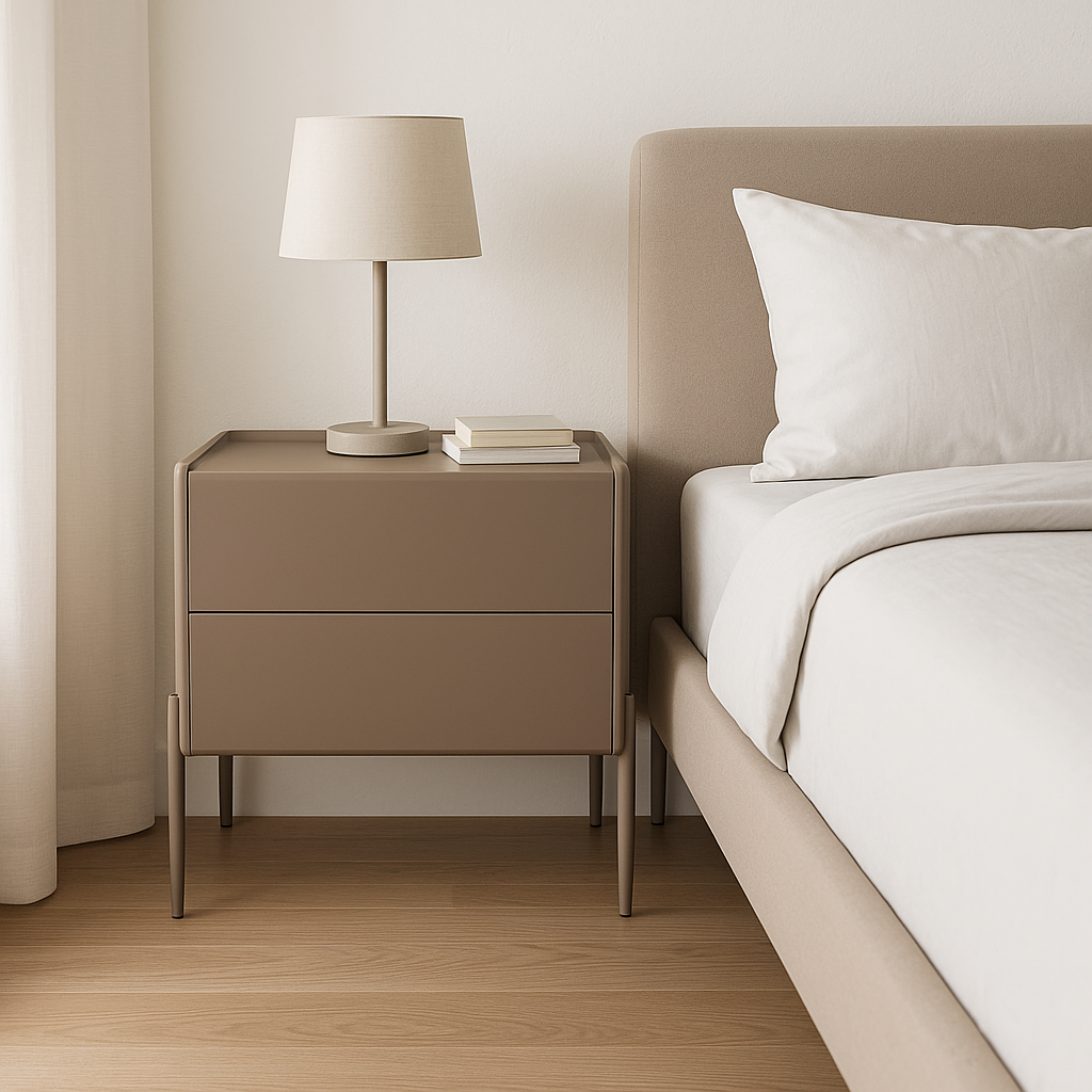 Bronze Luxe  Bedside Table