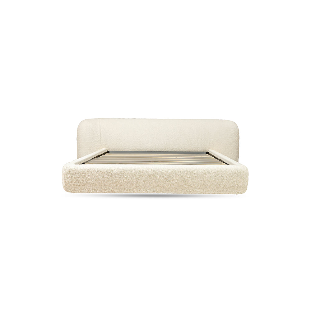 Boucle Bliss Upholstered Bed 