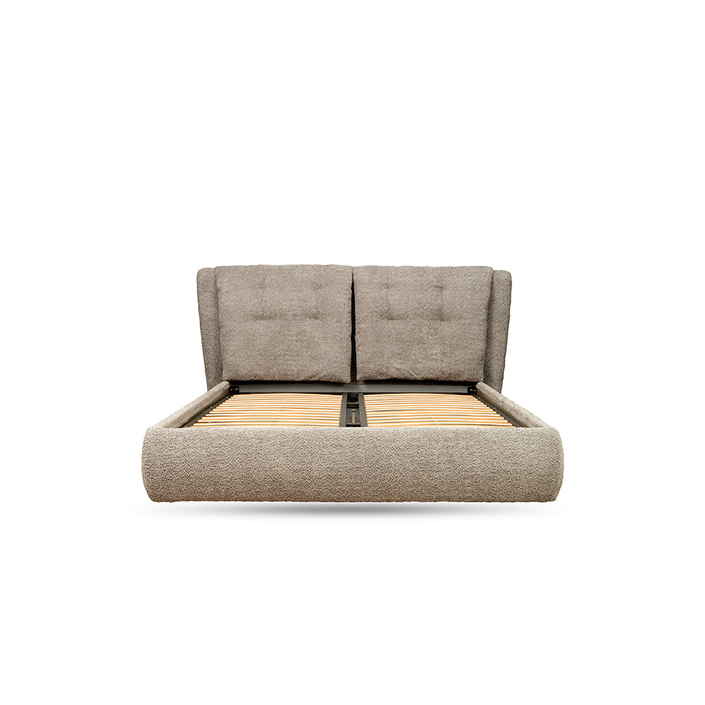 Heritage Upholstered Bed - Boucle