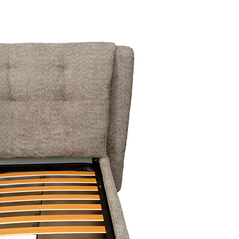 Heritage Upholstered Bed - Boucle