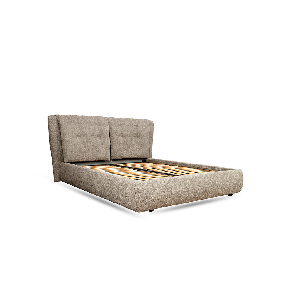 Heritage Upholstered Bed - Boucle