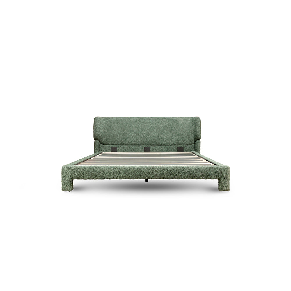 Forge Upholstered Bed - Boucle