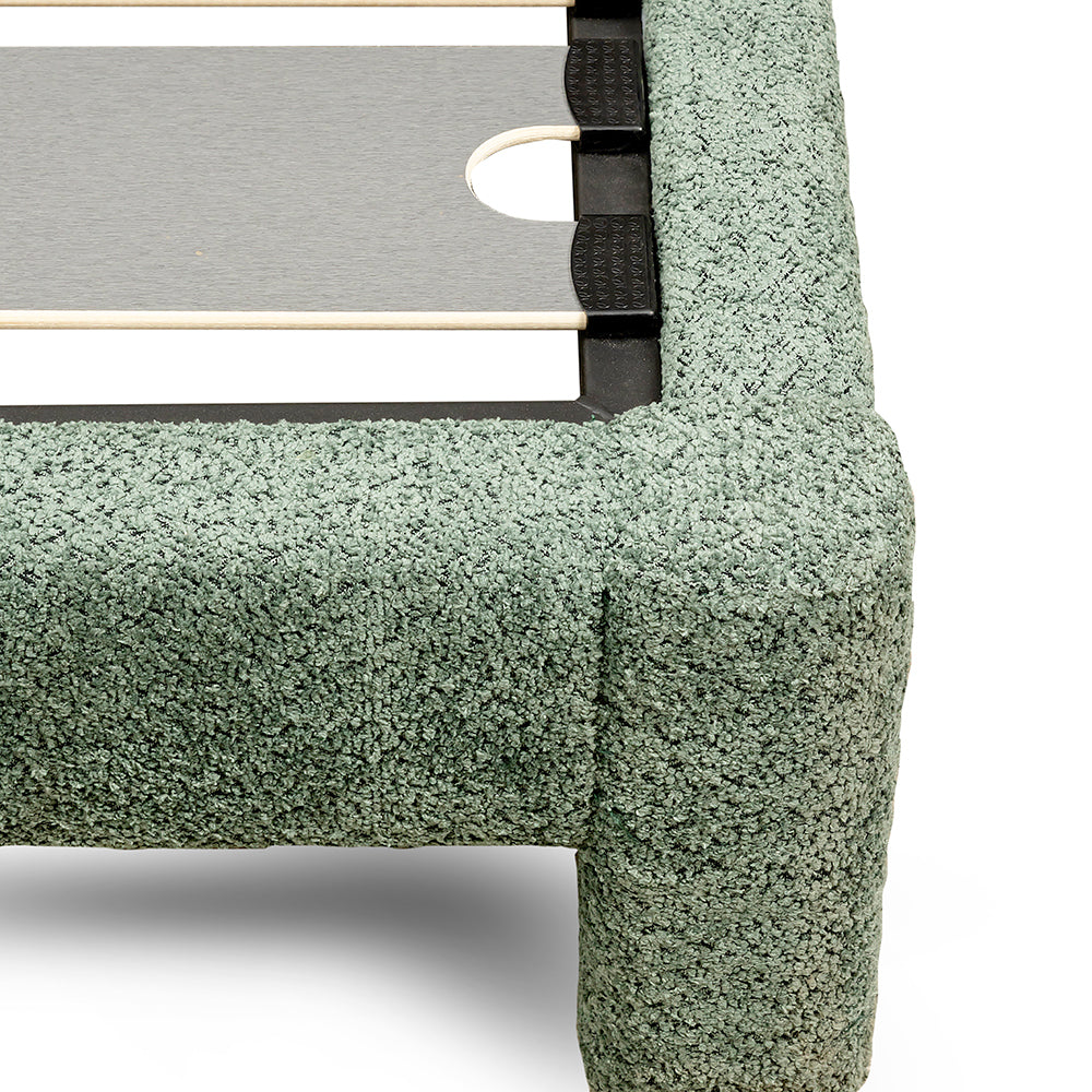 Forge Upholstered Bed - Boucle
