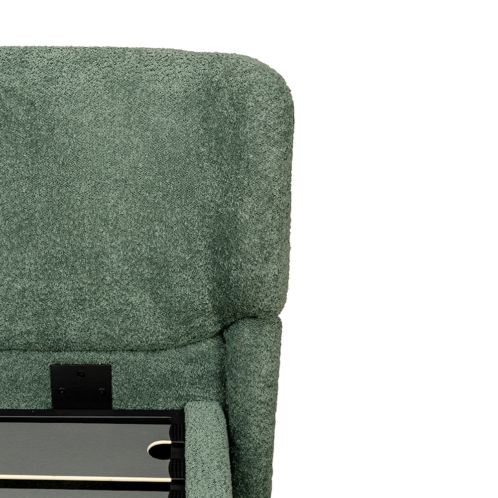 Forge Upholstered Bed - Boucle