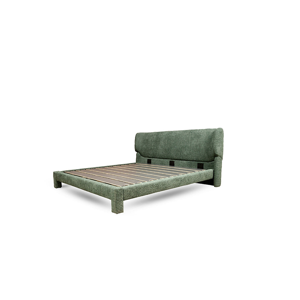 Forge Upholstered Bed - Boucle