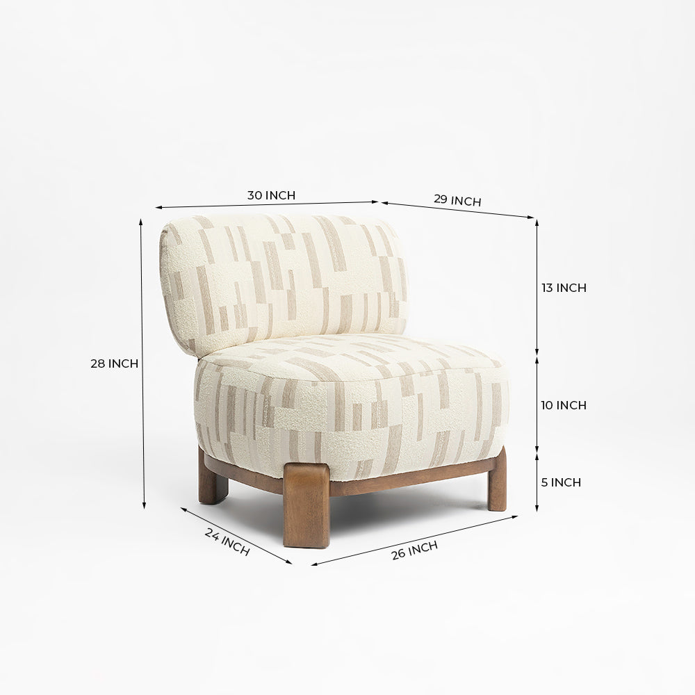 Cotton Hakusho Lounge Chair