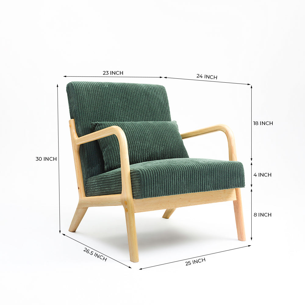 Crosshair Arm Chair