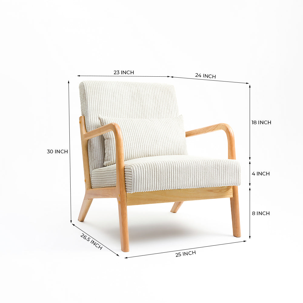 Crosshair Arm Chair