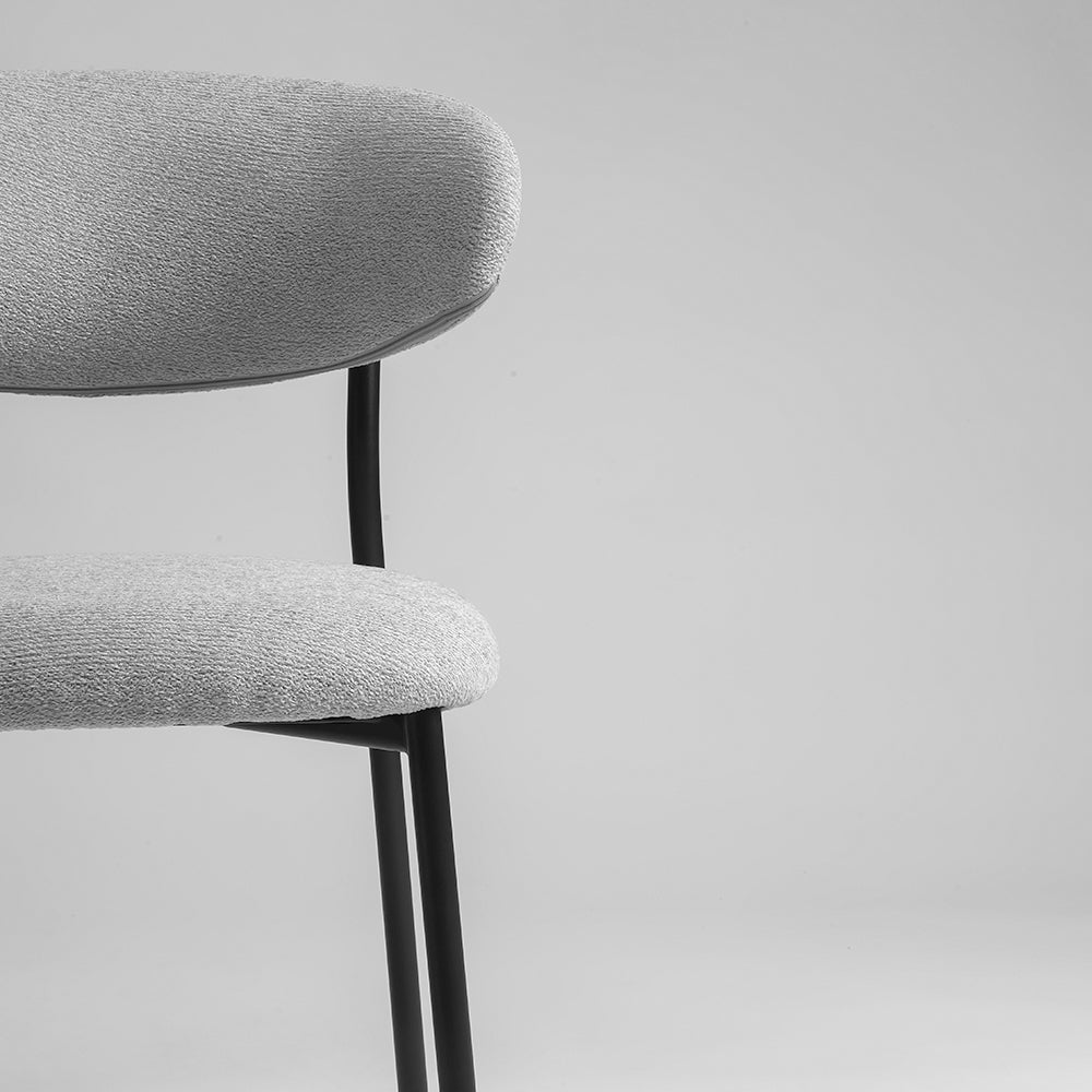 Moonlit Mesh Dining Chair