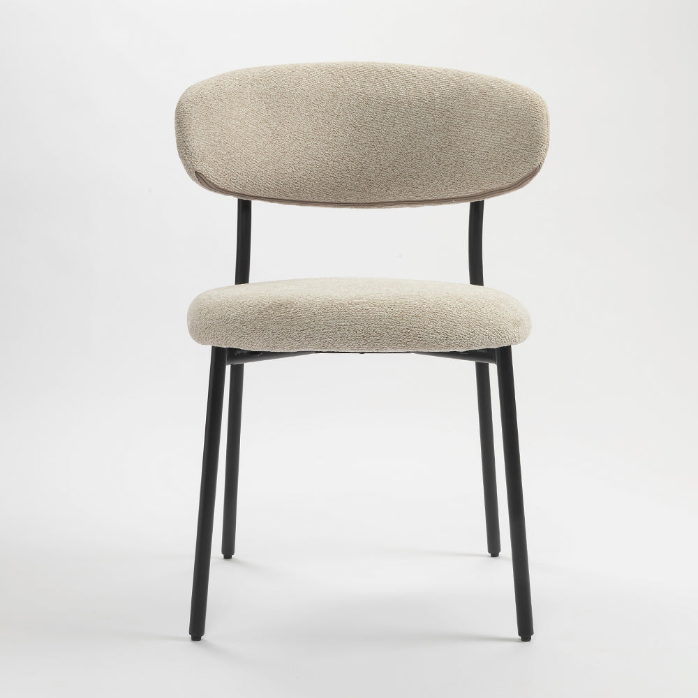 Moonlit Mesh Dining Chair