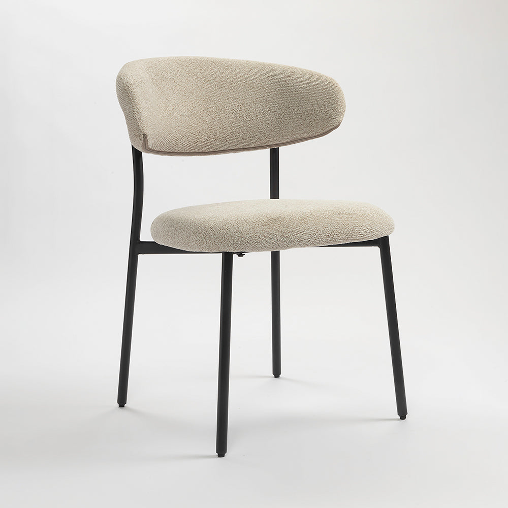 Moonlit Mesh Dining Chair