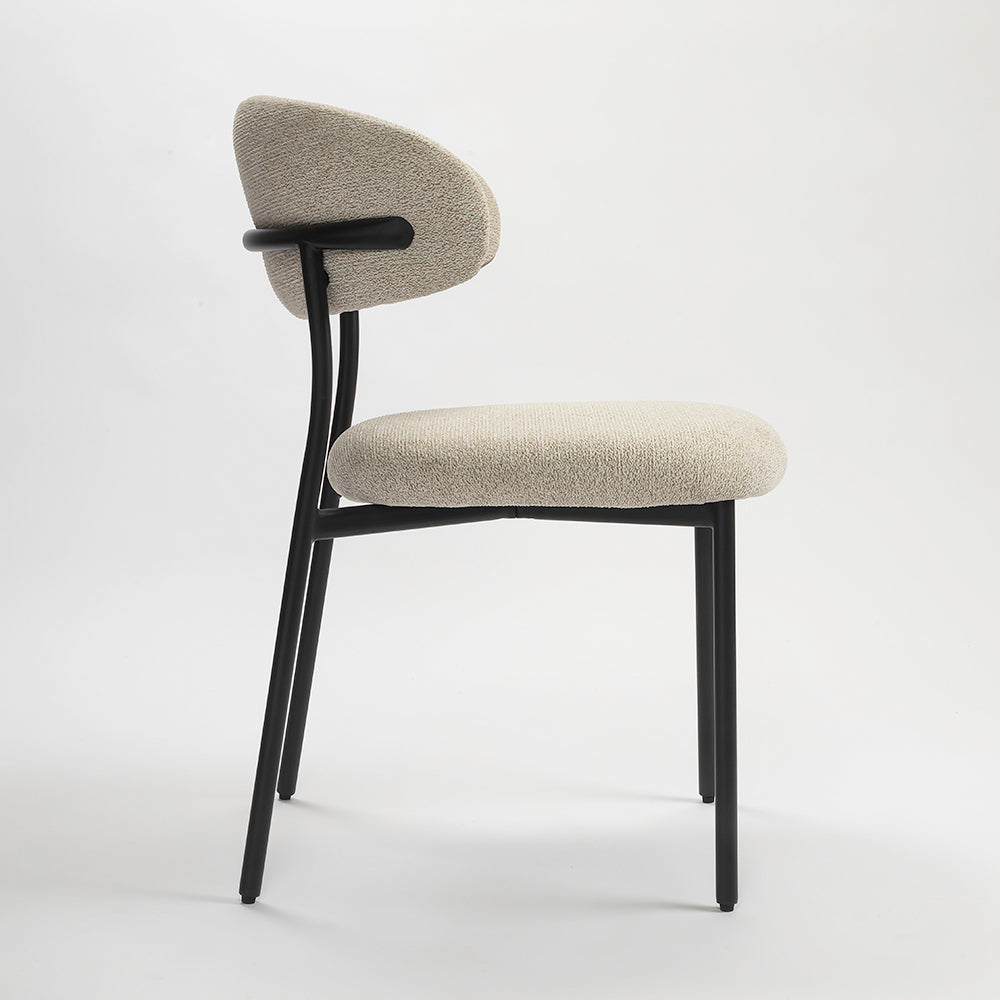 Moonlit Mesh Dining Chair