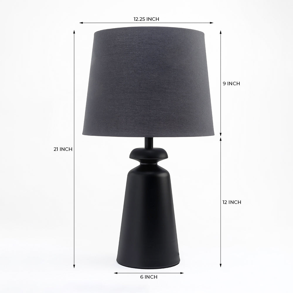 Charcoal Table Lamp