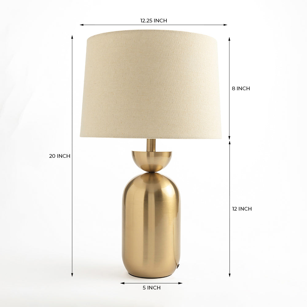 Dove Glimmer Table Lamp
