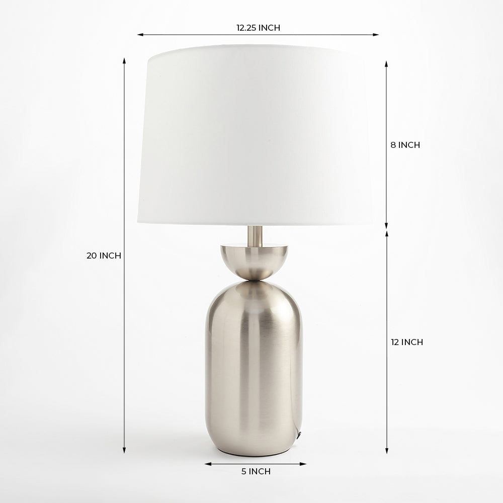 Dove Glimmer Table Lamp