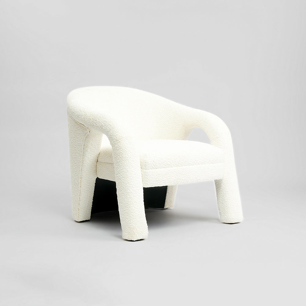 Elegant Upholstered Lounge Chair