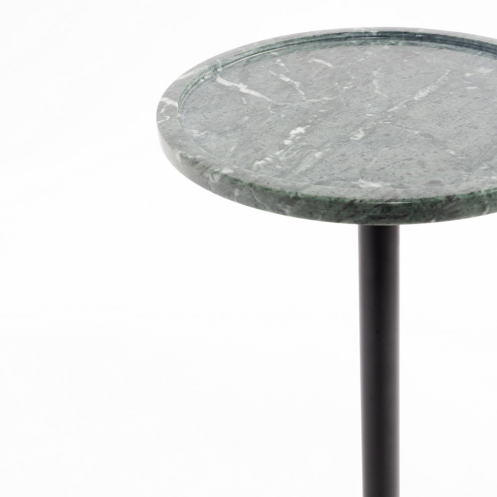 Viver Green Marble Accent Table