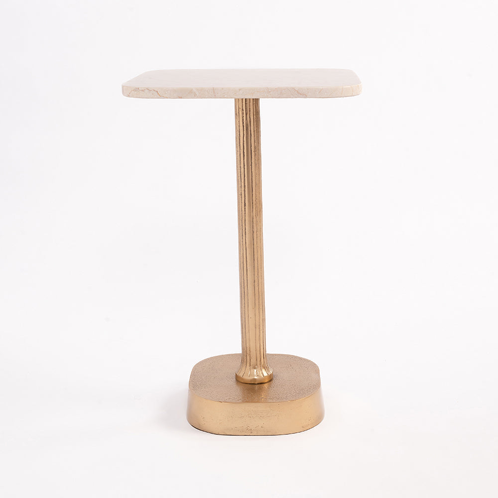 Parapente Squre Marbel Accent Table